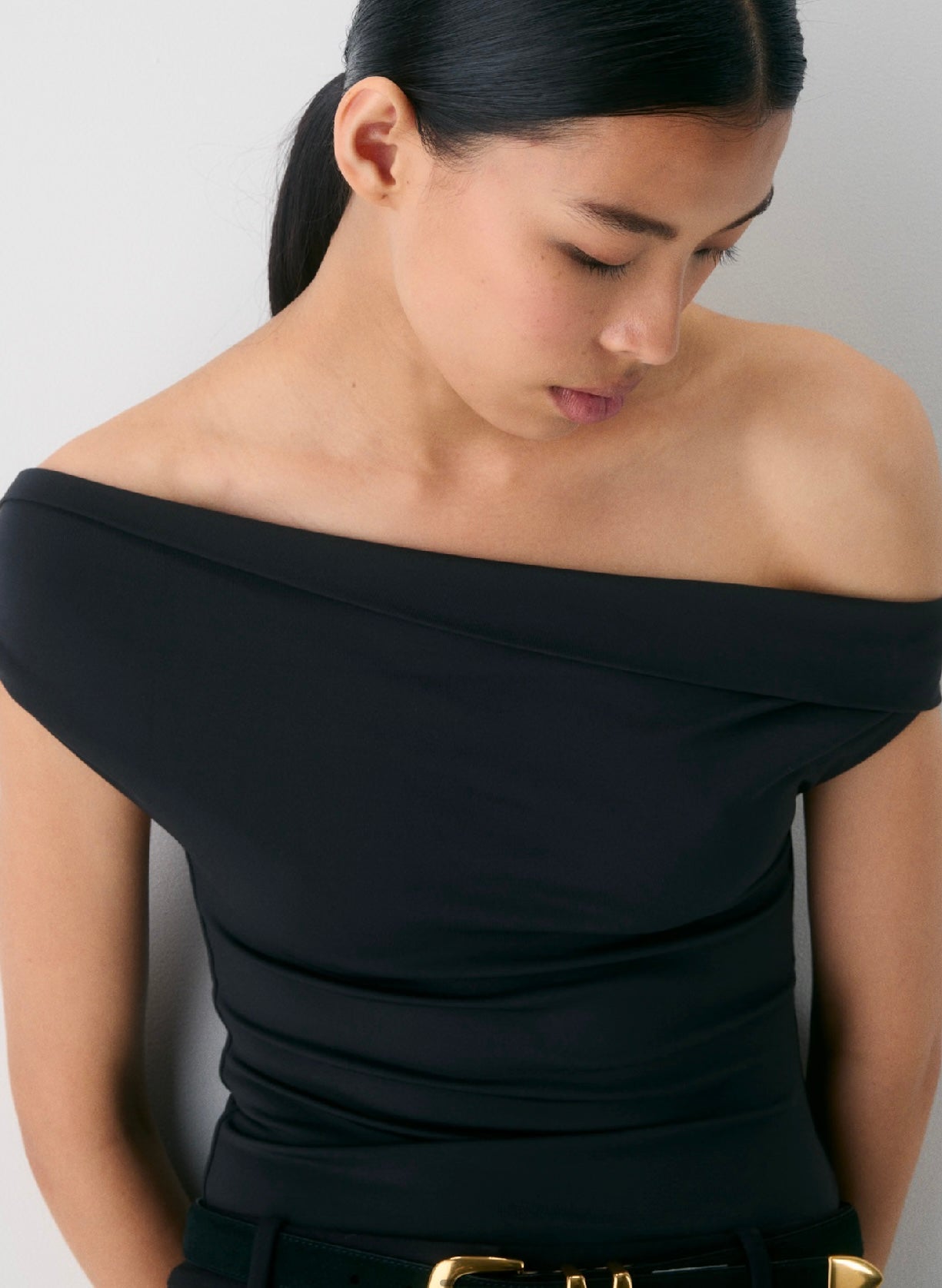 Doubble lined shoulder top
