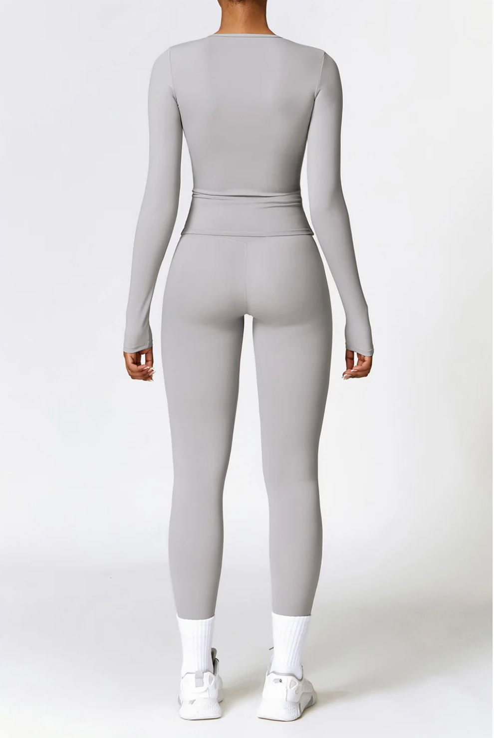 Performance Set - Long Sleeve + High-Waist Leggings