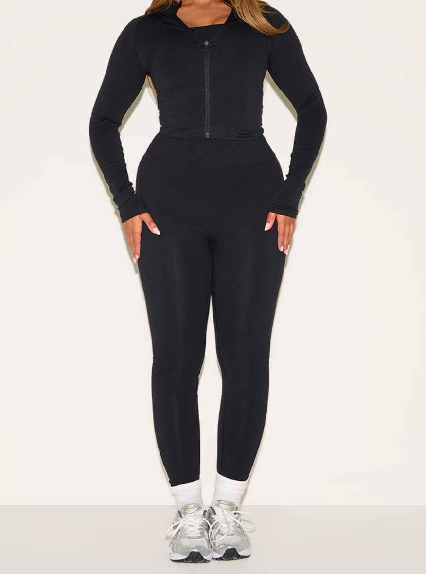 ARIEL SEAMLESS ACTIVE ZIP THROUGH JACKET