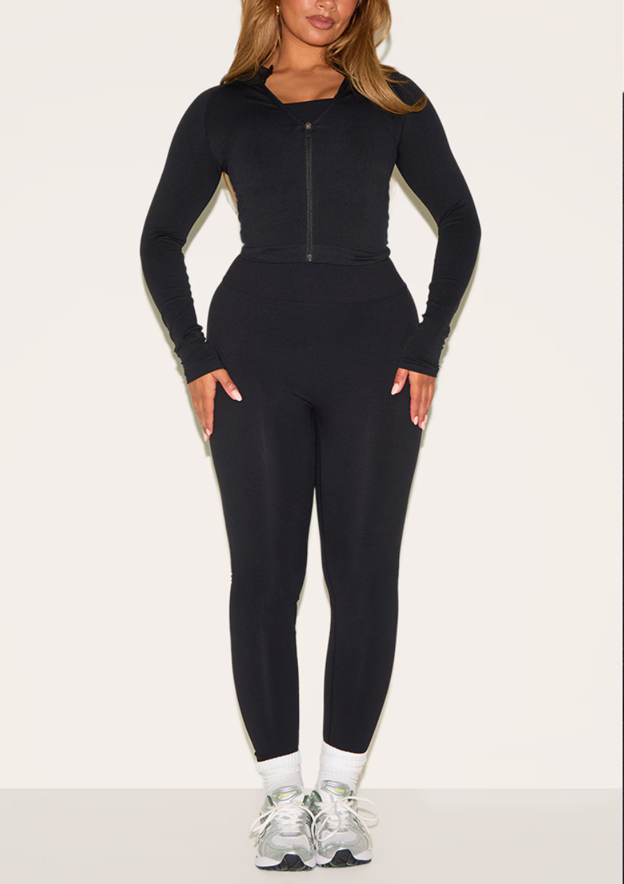 ARIEL SEAMLESS ACTIVE ZIP THROUGH JACKET